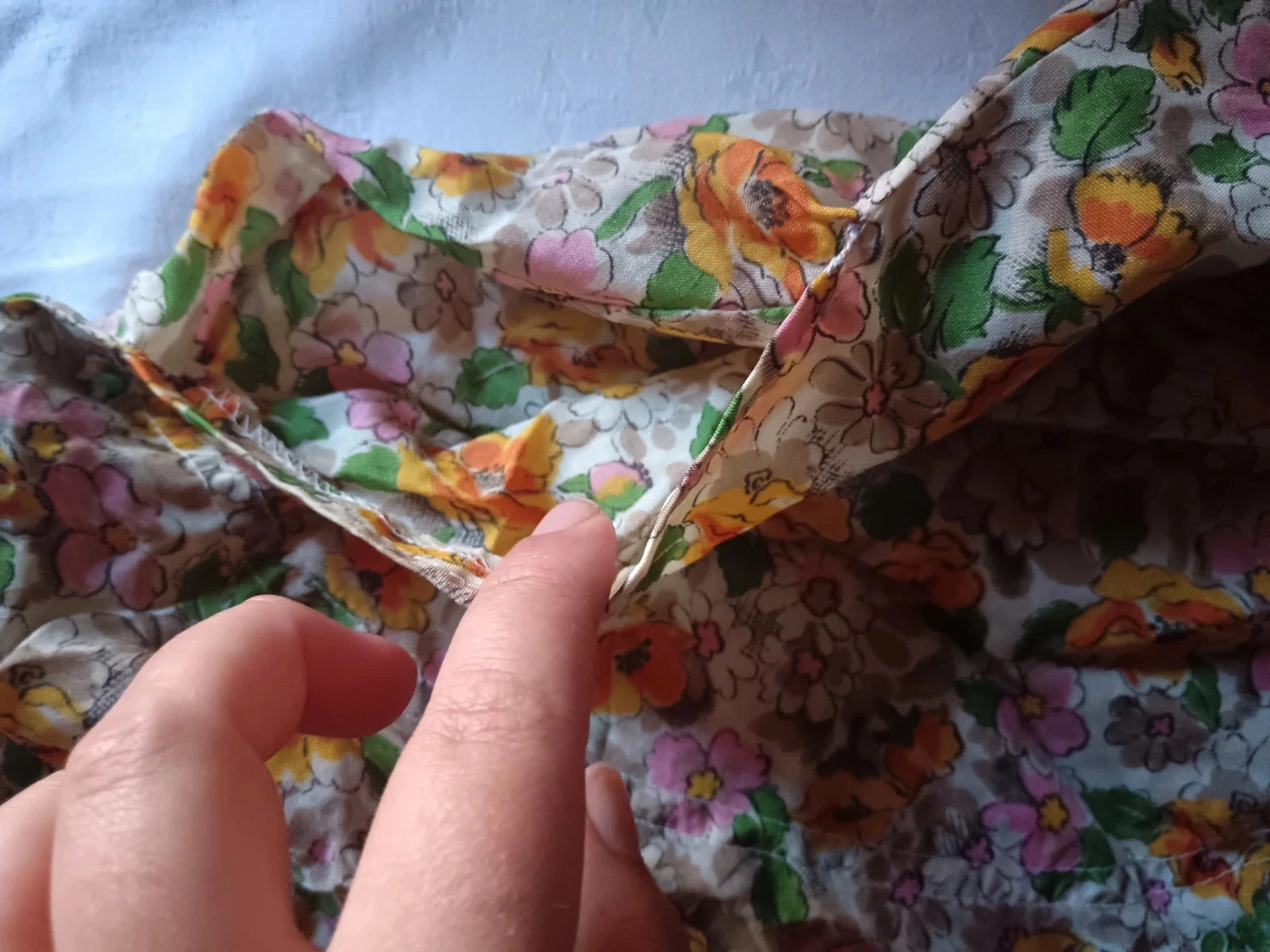 Handmade floral skirt – photo 3